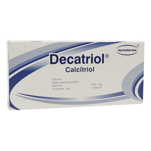 DECATRIOL C/30 CAPS. 0.25 MCG.