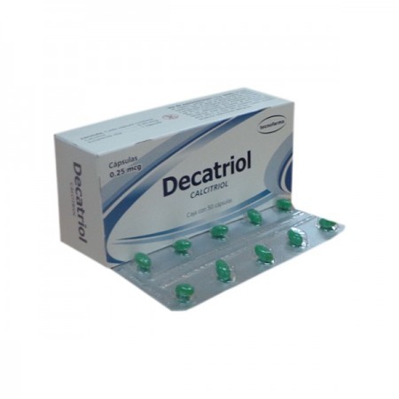 DECATRIOL c/50 CAPS. 0.25 MCG.