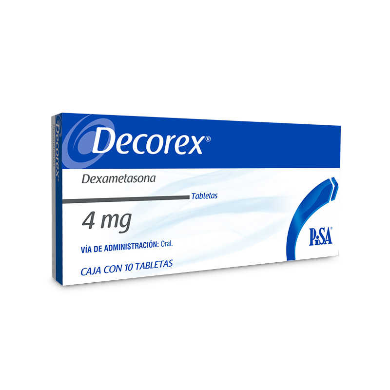 DECOREX c/10 TABS. 4 MG.