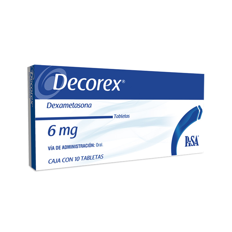 DECOREX c/10 TABS. 6 MG.